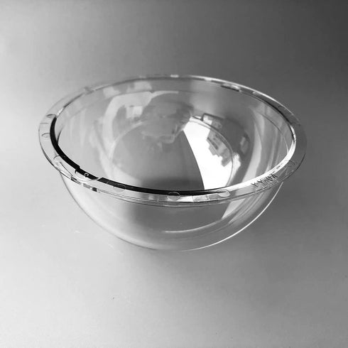 4 Inch Indoor Outdoor CCTV Replacement Acrylic Clear Cover, Surveillance Cameras Security Dome Protector Housing