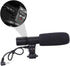 KONTONTY 1pc Interview Microphone for Camera Camcorder and Phone Lightweight Design Compatible Devices for Vloggers
