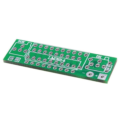 Red Lead Acid Battery Capacity Indicator Module, LM3914 Battery Power Tester