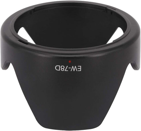 Haoge Bayonet Lens Hood for Canon EF-S 18-200mm f3.5-5.6 IS, Replaces Canon EW-78D