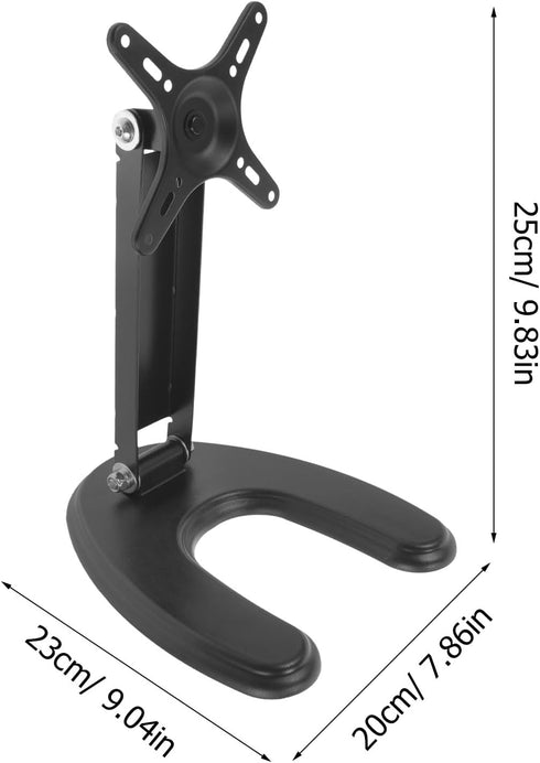 SEWOART 14-27 Inch Universal Tv Stand Base for LCD Tvs Pedestal with No-Drill Mount Compatible with Home and Office