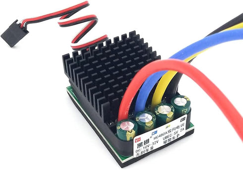 3S-7S 10V-32V 50A 480A 5V 2A 550 775 795 Brushed ESC Speed Controller BEC for DC Brush Motor RC Boat RC Car Tank