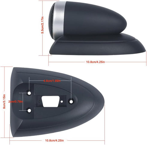 Flushbay HiFi Tweeter 4 ohm, 25-Core Ultra-high Pitch Loudspeaker for Home Audio Theater KTV Car Treble