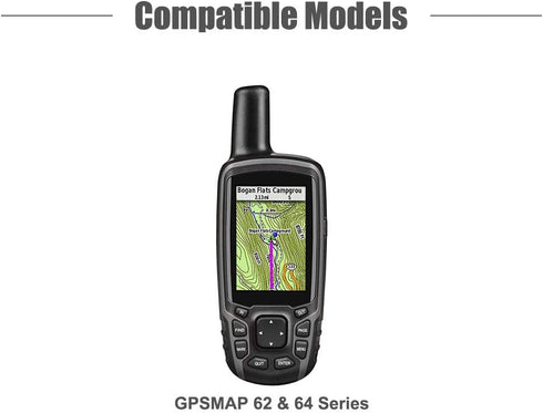 TUSITA 62 62s 62st 62sc 62stc 64 64s 64st 64sc 64x 64sx 64csx 65 65s Case Compatible with Garmin GPSMAP - Silicone