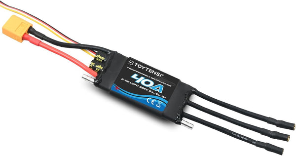 TOYTENSI 40A 24S Water-Cooled Brushless Marine ESC for RC Boat, Boat ESC with