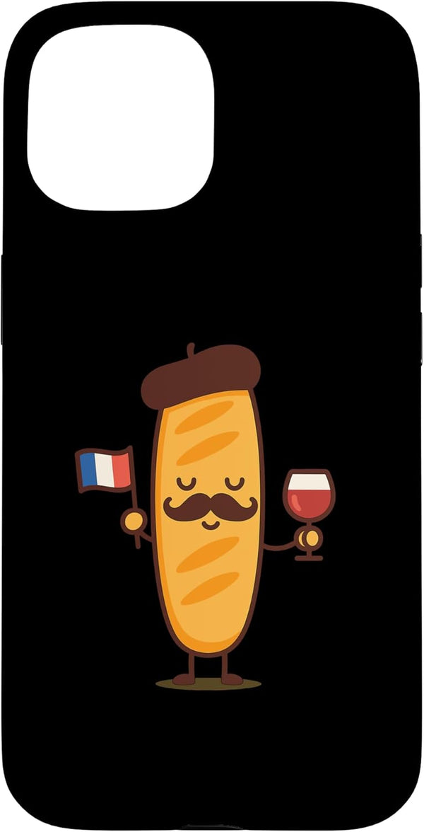 GRUMPY DAD CO Baguette Lover France Baking Bakery French Bread Case for iPhone 15