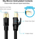 Yauhody CAT8 Ethernet Cable 25FT, High Speed 40Gbps 2000MHz SFTP LAN Wire with Gold Plated RJ45 Connector