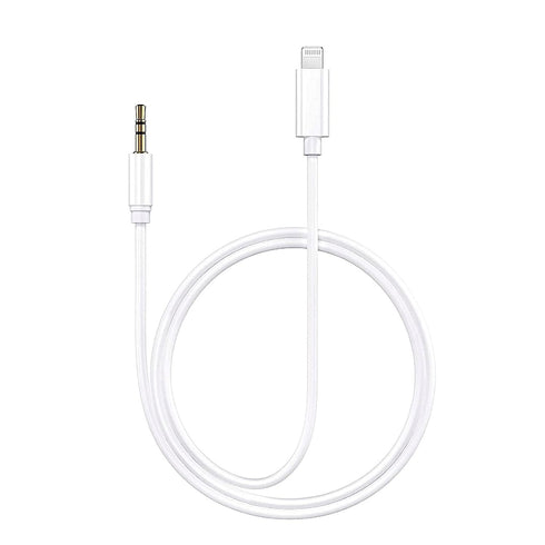 Veetone iPhone Aux Cord for Car, MFi Certified Lightning to 3.5mm Adapter, 3.3FT, Compatible with iPhone 13, 12, 11,