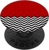 Twin Peaks Red Room Curtains and Floor Art - PopSockets Standard PopGrip