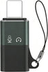 Littlefixer 1 Pack Type C to Lighting OTG Adapter for Connecting DJI Mic