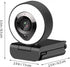 DOITOOL 4k Auto-Focusing USB Webcam with Fill Light and Mic, High Definition Computer Camera for Live Streaming, Video
