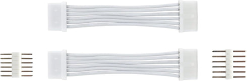 Litcessory Controller to 6-Pin Adapter - For Philips Hue/Solo Lightstrip (Detachable Version, White - MICRO 6-PIN V4)