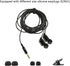 YOCUNKER 3.5mm Wired Earphone, in-Ear Earbuds, High Sound Quality, 3 Meter Length Cord, No Microphone, Black