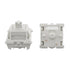 Gateron Smoothie Keyboard Switches, Creamy 5-Pin Switches, Factory Pre-lubed, 40gf White Switches for MX Mechanical