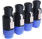 NANYI NL4FC Speakon Cable, 4 Pole Speaker Plug Compatible with Neutrik NL4FC, NL4FX, NLT4X - 4 Pack
