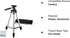 50 Inch Aluminum Camera Tripod for Canon, Nikon, Sony, Samsung, Olympus, Panasonic & Pentax + eCost Microfiber