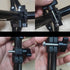 ThtRht 6 Pack Tripod Stand Height Adjustable Wing Knobs with Bolts Screws and Nuts Replacement Pole Tightening Knobs
