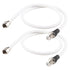 Boobrie 2PCS RG6 F Type TV Cable 1.64ft F Type Male to