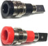 10Pcs 4mm Banana Jack Socket Female Adapter Panel Mount Binding Post for 4mm Banana Plug Connectors