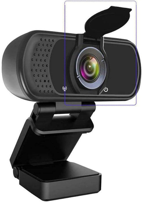 C615 C270 Protective Lens Privacy Cover Shutter for Webcam with Protruding Lens or Flat Area Surrounding Lens