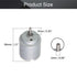 5Pcs 3V 14000RPM Fielect DC Motor Electric Motor Micro Motor Round Shaft for DIY Airplane RC Boat Toys Model DIY Hobby