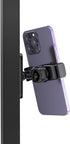 APPS2Car Gym Magnetic Phone Holder, 360 Adjustable, Compatible with 4.7-6.5" Smartphones, Alloy Base, Black