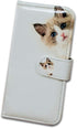 Cute Brown Cat Leather Flip Wallet Case for Galaxy A11 (US Version) with Card Slot Holder Kickstand for Samsung 2020