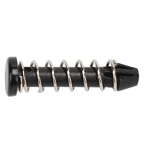 100pcs Heatsink Mount Clip, 18.6mm Heat Sink Cooler Mounting Clip Plastic Fastener Set Kit