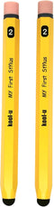 Stylus Pens for Kids, Hexagon Shaped Like Real Pencil, Compatible with All Touch Screen Devices - 2 Pack