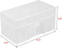 uxcell Hard Plastic Large Battery Storage Box - Organizer for 12 x 9V Batteries, Protective Container