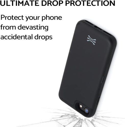 TORU CX PRO Wallet Case for iPhone SE 2022 / SE 2020 / iPhone 8 / iPhone 7 - Shockproof Heavy Duty Cover