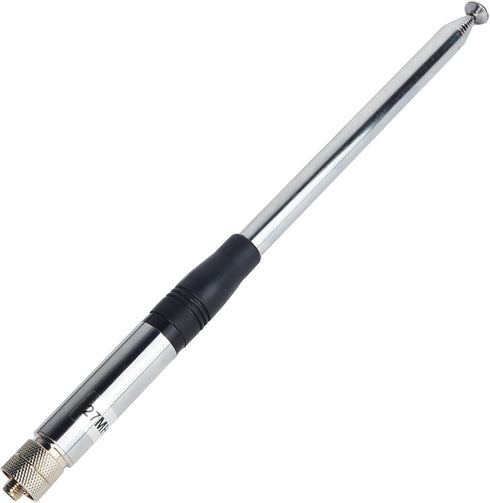 HYS 27Mhz 9-inch 51-inch CB Antenna, SMA-Female Connector, Telescopic/Rod to HT CB Antenna for QUANSHENG Handheld CB