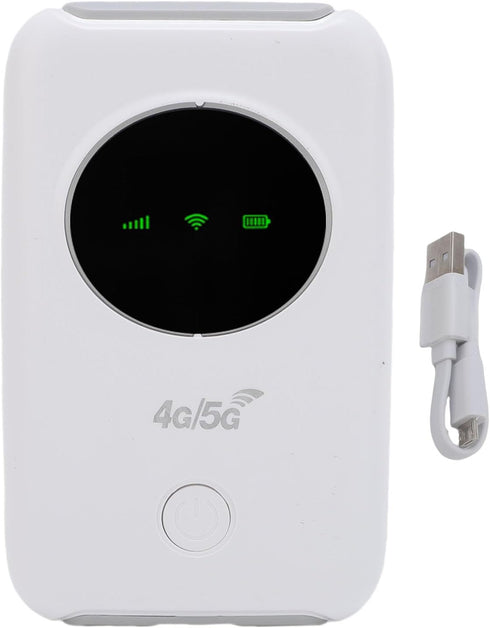 Tangxi 4G/5G WiFi Hotspot, 300Mbps High Speed Unlocked USB WiFi Modem with SIM