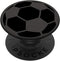 PopSockets Standard PopGrip, Gray Black Soccer Ball Design