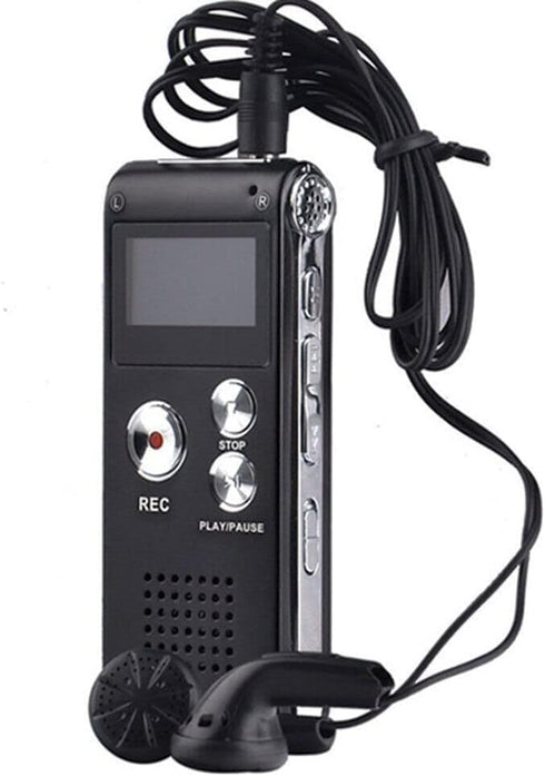 TEAMWILL 8GB Paranormal Ghost Hunting Equipment Digital EVP Voice Activated Recorder USB US (Wine Red)