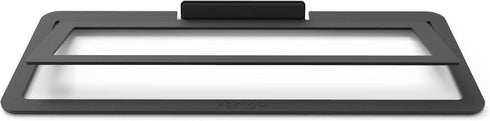 Kanto S10 Low-Profile Angled Sound Bar and Center Channel Speaker Stand for Home Theater, Black