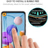 Tempered Glass Screen Protector for Samsung Galaxy A21, HD Clear Case Friendly Protective Film