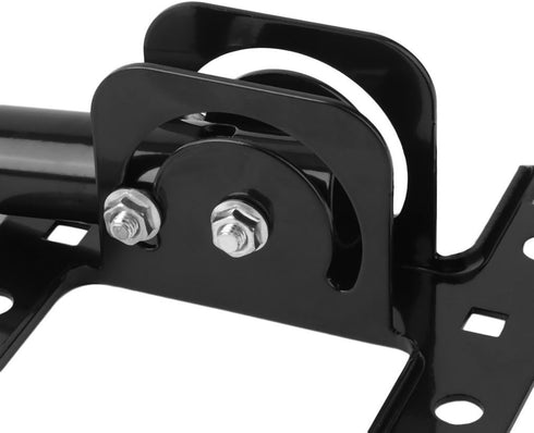 Adjustable Satellite Dish Antenna Mast 1 Inch for Roof or Wall Installation, Weatherproof J Pole Mounting
