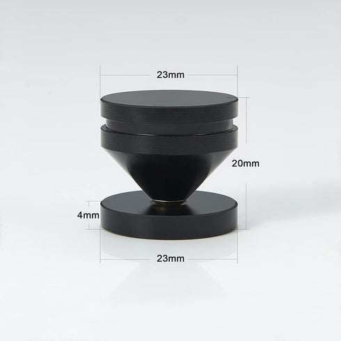 Speaker Spikes Floor Protectors 4pcs - Shockproof Isolation Stand Feet for HiFi Amplifier, Subwoofer, DAC Recorder