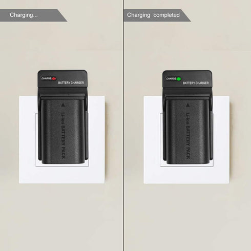 LP-E6 Battery Charger for Canon EOS 5D Mark II, III, 60D, 60Da, 6D, 70D, 7D, 7D Mark II, Replacement for Canon LC-E6