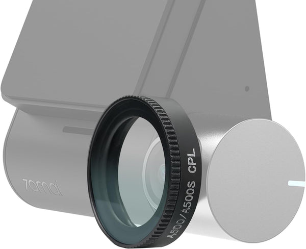 HD Polarizer Filter, Dash Cam CPL Filter for 70mai Model A500 A500S Smart Dash Camera Accessory or Other 17.4mm