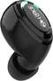 Single Wireless Bluetooth Earbud with Mic, Lightweight in-Ear Headset for Android, iOS