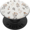 Neutral Beige Flower Floral Modern Blossom Leaves PopSockets Swappable PopGrip