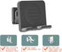 Phone Holder with 3PCS Adhesive Stickers, Removable Wall Mount Shower Phone Tablet Holder, Upgraded Adjustable Wall