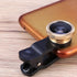 ibasenice 3 1 in Phone Camera Lens Kit Clip-on Wide Angle Macro Fisheye Lens for Smartphones Compatible with iPhone