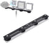 UTEBIT 11 inch Flash Bracket, Long Dual Camera Mount Extension Bar with 1/4“ Hot Shoe for Camera/LED Light