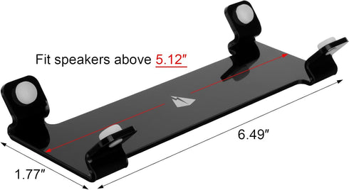 TXEsign Desktop Stand Holder for JBL Flip 4/5/6, Acrylic Bluetooth Speaker Display Stand for Cylindrical Speakers