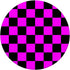 PopSockets Grip and Stand Black Fuchsia Checkered Pattern Checkerboard for Phones and Tablets