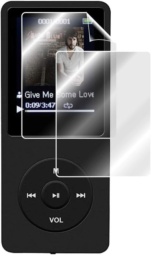 IPG For AGPTEK A02 MP3 PLAYER Screen Protector (2 Units) with Lifetime