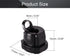 Fielect Round Strain Relief Bush Grommet, Electric Cable Protection Cord Buckle, 15 Pcs, 6N-4